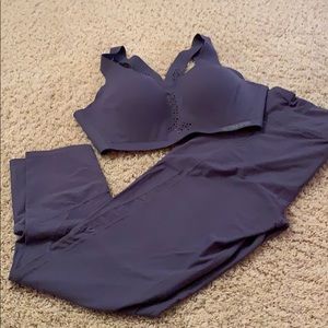 Victoria’s Secret sports bra and legging outfit